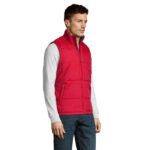 WARM Bodywarmer Herren Rot – Seitenansicht