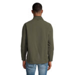RELAX Softshelljacke Herren 340 g/m² Grün – Rückansicht