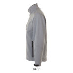 RELAX Softshelljacke Herren 340 g/m² Grau – Seitenansicht