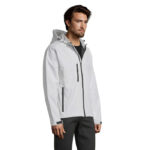 REPLAY Softshelljacke Herren 340 g/m² White – Seitenansicht