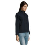 ROXY Softshelljacke Damen 340 g/m² Blau – Seitenansicht
