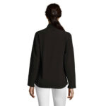 ROXY Softshelljacke Damen 340 g/m² Schwarz – Rückansicht