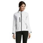 ROXY Softshelljacke Damen 340 g/m² White – Vorderansicht