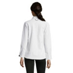ROXY Softshelljacke Damen 340 g/m² White – Rückansicht