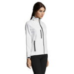 ROXY Softshelljacke Damen 340 g/m² White – Seitenansicht