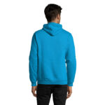 SNAKE Hoodie Blau – Rückansicht