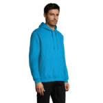 SNAKE Hoodie Blau – Seitenansicht