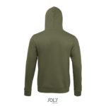 SNAKE Hoodie Grün – Rückansicht