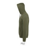 SNAKE Hoodie Grün – Seitenansicht