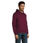 SNAKE Hoodie Braun – Seitenansicht