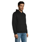 SNAKE Hoodie Schwarz – Seitenansicht