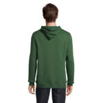 SNAKE Hoodie Grün – Rückansicht