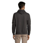 SNAKE Hoodie Grau – Rückansicht