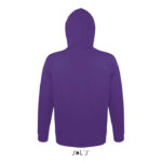 SNAKE Hoodie Purple – Rückansicht