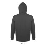 SNAKE Hoodie Grau – Rückansicht