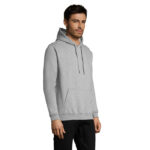 SNAKE Hoodie Grau – Seitenansicht