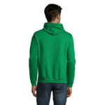 SNAKE Hoodie Grün – Rückansicht