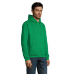 SNAKE Hoodie Grün – Seitenansicht