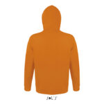 SNAKE Hoodie Orange – Rückansicht
