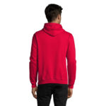 SNAKE Hoodie Rot – Rückansicht