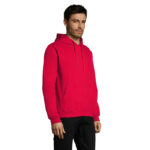 SNAKE Hoodie Rot – Seitenansicht