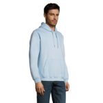 SNAKE Hoodie Blau – Seitenansicht