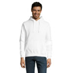 SNAKE Hoodie White – Vorderansicht