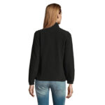 NORTH Fleecejacke Damen 300 g/m² Schwarz – Rückansicht