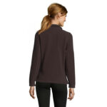 NORTH Fleecejacke Damen 300 g/m² Braun – Rückansicht