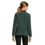 NORTH Fleecejacke Damen 300 g/m² Grün – Rückansicht
