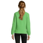 NORTH Fleecejacke Damen 300 g/m² Grün – Rückansicht