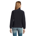 NORTH Fleecejacke Damen 300 g/m² Blau – Rückansicht