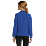 NORTH Fleecejacke Damen 300 g/m² Blau – Rückansicht