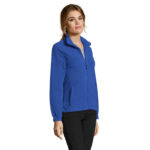 NORTH Fleecejacke Damen 300 g/m² Blau – Seitenansicht