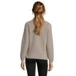 NORTH Fleecejacke Damen 300 g/m² Braun – Rückansicht