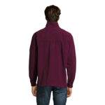 NORTH Fleecejacke Herren Braun – Rückansicht