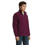 NORTH Fleecejacke Herren Braun – Seitenansicht
