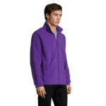 NORTH Fleecejacke Herren Purple – Seitenansicht