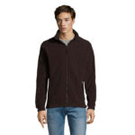 NORTH Fleecejacke Herren Braun – Vorderansicht