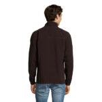 NORTH Fleecejacke Herren Braun – Rückansicht