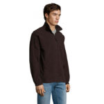 NORTH Fleecejacke Herren Braun – Seitenansicht