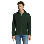 NORTH Fleecejacke Herren Grün – Vorderansicht