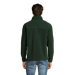 NORTH Fleecejacke Herren Grün – Rückansicht