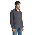 NORTH Fleecejacke Herren Grau – Seitenansicht