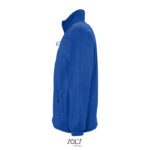 NORTH Fleecejacke Herren Blau – Seitenansicht