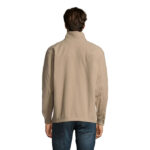 NORTH Fleecejacke Herren Braun – Rückansicht